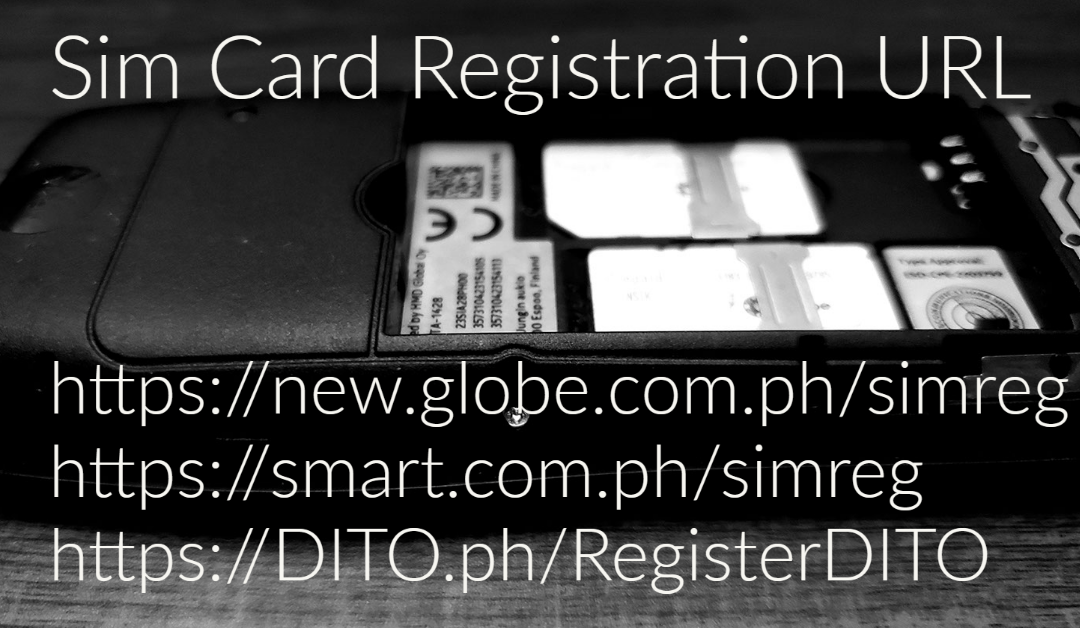 Philippines SIM Card Registration basic information