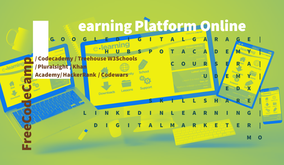 Digital marketing and web development online learning platform